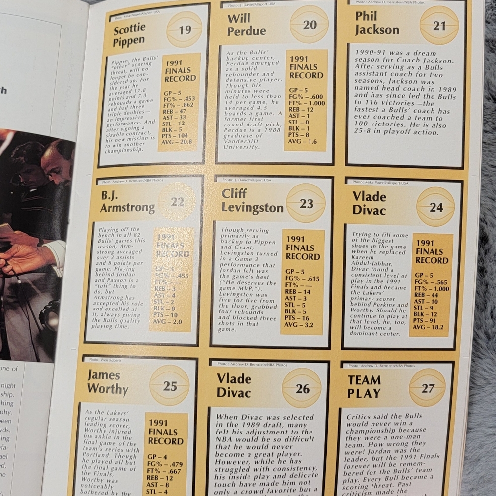 Vintage 1991 Tuff Stuff Jr. Michael Jordan Special Issue Magazine - Picture 6 of 8